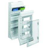 Rozdzielnica modułowa 1x6 natynkowa odporna UV IP65 Vector VE106PN HAGER
