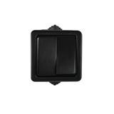 TEKNO Łącznik świecznikowy 250V czarny IP54 27352 KANLUX