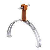 AN-14P/OG/-N Uchwyt gąsior.rozsuw.Z-zatrz. H=7cm /OG/ brązowy