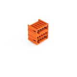 MCS-MINI dwupiętrowy wtyk 2 x 5 bieg. pomarań. raster 3,81 mm /100szt./ WAGO
