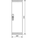 univers Drzwi prawe perforowane 950x300mm IP3x