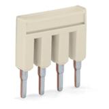 mostek grzebieniowy 4-biegunowy jasnoszary