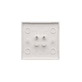 Simon 55 Klawisz pojedynczy z piktogramem /światło/ do: SP1M Aluminium mat