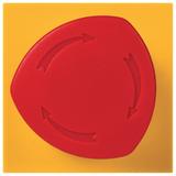 MOSAIC WYŁĄCZNIK BEZPIECZEŃSTWA OBROTOWY(GRZYBEK)-2 MOD ŻÓŁTO/CZERWONY 10A-250V~, Legrand