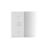 Simon 55 Klawisz połówkowy z piktogramem grupy rolet do produktów elektronicznych Jasnoszary mat