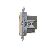 "Simon 10 WC-EC2CAXXX-01-41x Ładowarka 2xUSB CA (moduł), ?3.1 A QUICK CHARGE, 5V DC, 230V