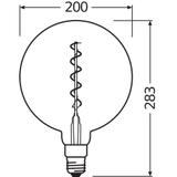 Żarówka LED Vintage 1906 LED CL GLOBE200 FIL GOLD 28 non-dim 5W/820 E27 4058075092013 LEDVANCE