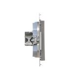 Simon 55 Gniazdo komputerowe RJ45 kategoria 5e + telefoniczne RJ12 Grafitowy mat T5F.01/116 KONTAKT