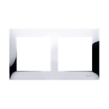 Simon 54 Premium Ramka 2-krotna PREMIUM IP20 / IP44 chrom DR2/63 KONTAKT