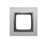 Simon 54 Nature Ramka 1-krotna Nature-Szkło BURZOWA CHMURA IP20/IP44* (*IP44-należy zastosować uszczelkę ramki DUN1) DRN1/72 KONTAKT