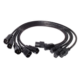 Kabel zasilający 10A o długości 0,6m C13 na C14 - 5 szt. AP9890 SCHNEIDER