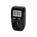 Watomierz kalkulator energii z wyświetlaczem LCD czarny ORNO