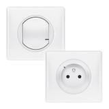 CELIANE WITH NETATMO - ZESTAW GOTOWY DO MONTAŻU GNIAZDO CONNECTED+ŁĄCZNIK BEZPRZEWODOWY BIAŁY, Legra