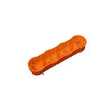 Puszka Pk 60 poczwórna Pomarańczowa GIPS