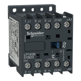 Stycznik mocy, TeSys K, 6A, 3P, 1NC, cewka 24VDC, zaciski skrzynkowe LP1K0601BD3