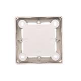 puszki instal. Puszka natynkowa płytka (31mm) pojedyncza satynowy