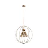 Nowodvorski lampa wisząca Bullet 3xE27 złota O46cm 9061