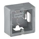 Valena Life Puszka Natynkowa Pojedyncza Aluminium 754211 LEGRAND