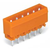 MCS-MIDI Classic wtyk 16-bieg. pomarańczowy raster 5,08 mm