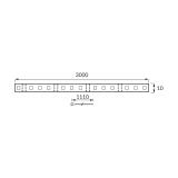 LATE LED 3m 90 RGB BLISTER IP65