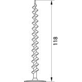 Wkręcane Kołki do montażu-izolacji KWM-120 (4szt) 22.118 OPATÓWEK