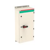 OT400DLUU3BZ rozłącznik w obudowie stalowej, pełne pokrywy, IP65 1SCA022602R0800 ABB