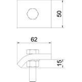 KWS/15, KĄTOWNIK ZACISKOWY KWS/H15 MM