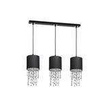 lampa wisząca Almeria 3xE27 czarna MLP64300 Milagro