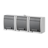 GNT AQUANT 3x2P+Z szare IP55