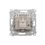 Simon 55 Gniazdo antenowe R-TV-SAT przelotowe 7dB 1x Wejście: 5 MHz÷2,4 GHz Biały mat