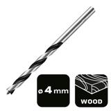 Wiertło do drewna spiralne 4x70mm GRAPHITE 57H271 GTX 57-271 GTX Poland