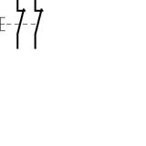 Przycisk sterowniczy 2NC Ith=16A 230VAC SVN341 HAGER