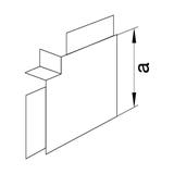 tehalit.LF Kąt płaski 20x35/36mm biały