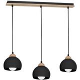 Milagro lampa wisząca Dama Black 3xE27 MLP6550