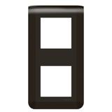 Mosaic - Ramka 2x2 Modułowa Pionowa - Antracyt 079062L LEGRAND