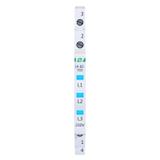 Lampka kontrolna zasilania z zabezpieczeniem 1/3S 3xLED NIEBIESKA LK-BZ-703B F&F