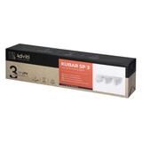 KUBAR SP 3, oprawa ścienno-sufitowa, GU10 max. 3x35W, IP20, biała