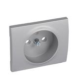 SISTENA LIFE PLAKIETKA METALIC GNIAZDA POJEDYNCZEGO 2P+Z, Legrand