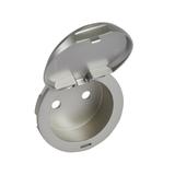 CELIANE - PLAKIETKA Z KLAPKĄ GNIAZDA 2P+Z TYTANOWA, Legrand