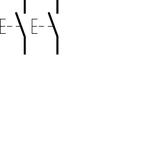 Przycisk sterowniczy 2x 1NO zielony i czerwony Ith=16A 230VAC SVN371 HAGER