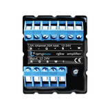 SIMON GO WMDC-021NxB-XX ampBox - Czterokanałowy „wzmacniacz” do taśm LED/LED RGBW o mocy 480 W, dopu