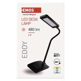 Lampa biurkowa LED EDDY czarna, WW/NW/CW Z7599B EMOS