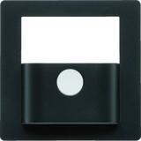 BERKER KNX e/s Q.x Płytka czołowa do modułu czujnika ruchu KNX antracyt aksamit lakierowana. 80960426 HAGER