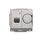 Simon BASIC WMUR-011xxx-4011 Regulator temperatury z czujnikiem zewnętrznym, 16A, 230V~. Montaż gnia BMRT10ZS.02/43 KONTAKT