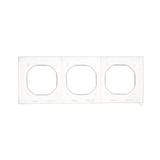 Simon 55 Zestaw uszczelek IP44 do ramki 3-krotnej Line/Duo/Nature.