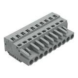 Gniazdo MCS‑MIDI Classic 10‑biegunowe szare raster 5mm 231‑110/026‑000 /50szt./ WAGO