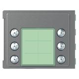 Sfera: Plakietka Modułu Z 2x4 Przyciskami - 2x3 Przyciski - Solid 352165 LEGRAND