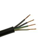 Przewód warsztatowy H05VV-F (OWY) żo 4x2,5mm2 czarny 300/500V /100m/ ELEKTROKABEL