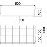 KORYTKA SIATK.GRM 105X500 FT