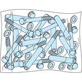 Rozdzielnice PrismaSet, zestaw 10 śrub + akcesoria do łączenia